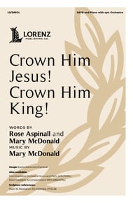Crown Him Jesus! Crown Him King! SATB choral sheet music cover Thumbnail